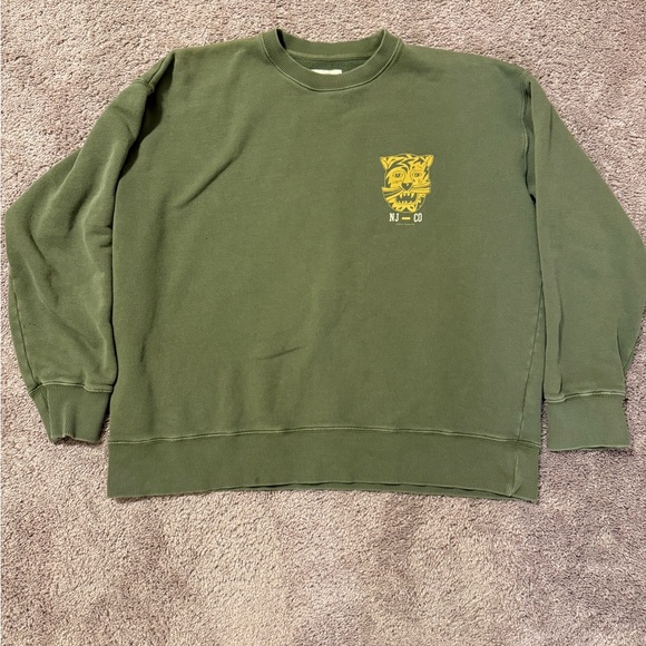 Nudie Jeans Other - Nudie Jeans Men’s Olive Crewneck Sweater Lukas Misfit